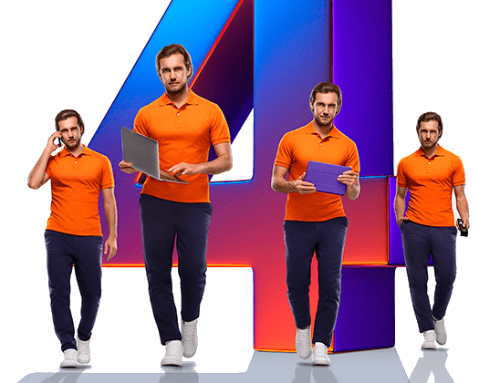 Великолепная четверка Ростелеком в деревня Платцово (Нижегородская область)